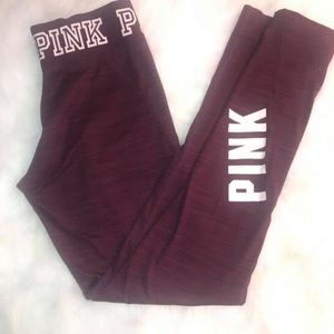 pink leggings, great condition